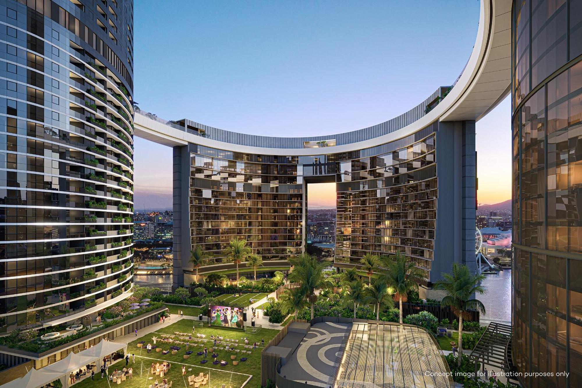 The Star Grand Brisbane Hotel Екстериор снимка